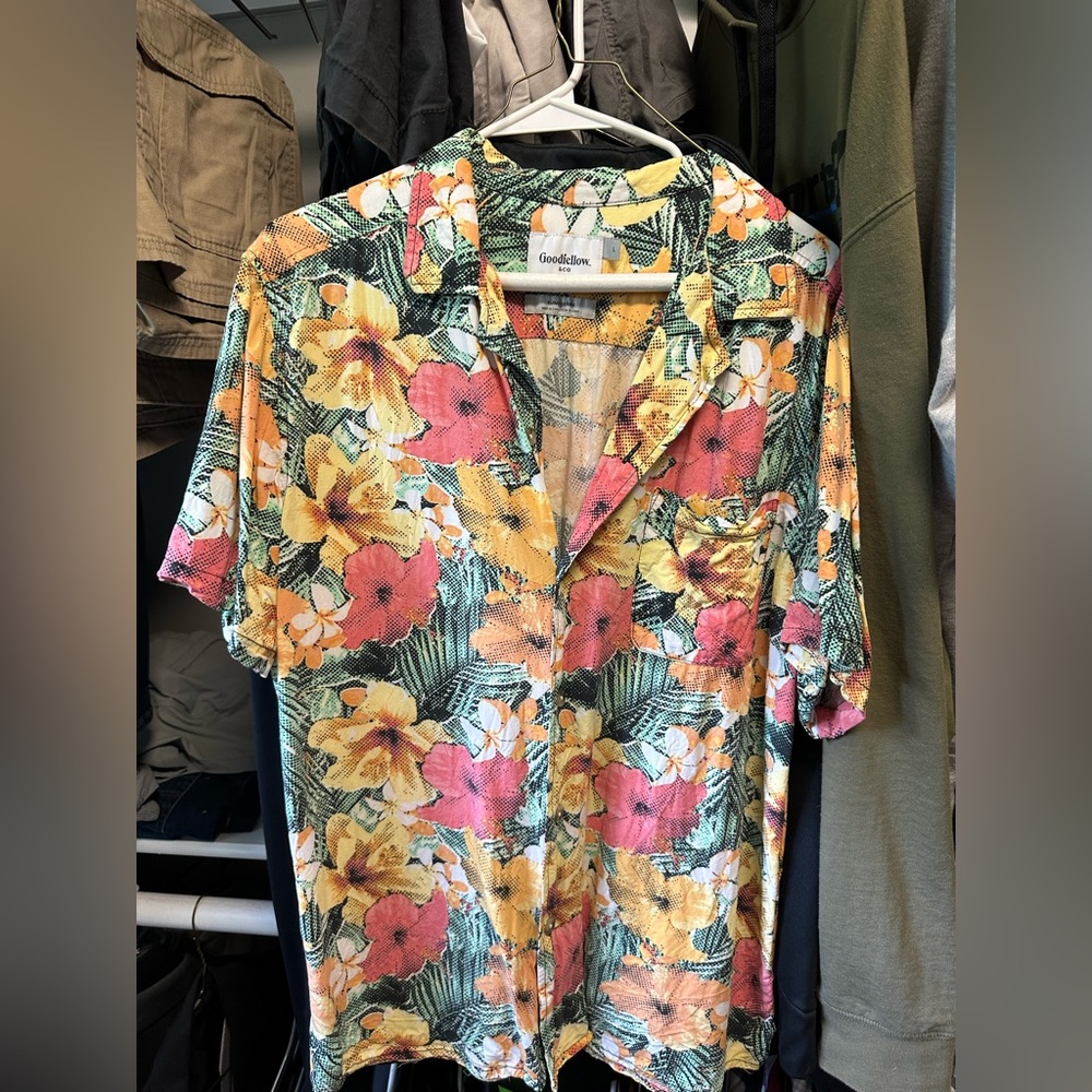 Large Goodfellow Hawaiian Shirt - Men’s